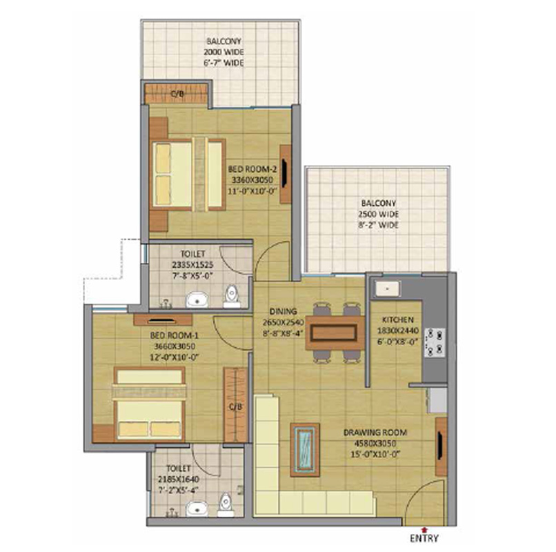 Gaurs apartments in Ghaziabad