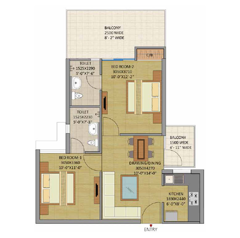 Gaurs apartments in Ghaziabad