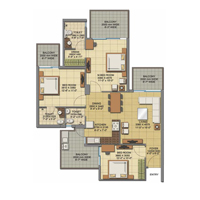 Gaurs apartments in Noida