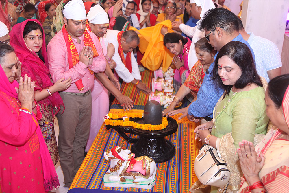 Inauguration of Hare Krishna Temple at Gaur City 2- 13-07-2018 