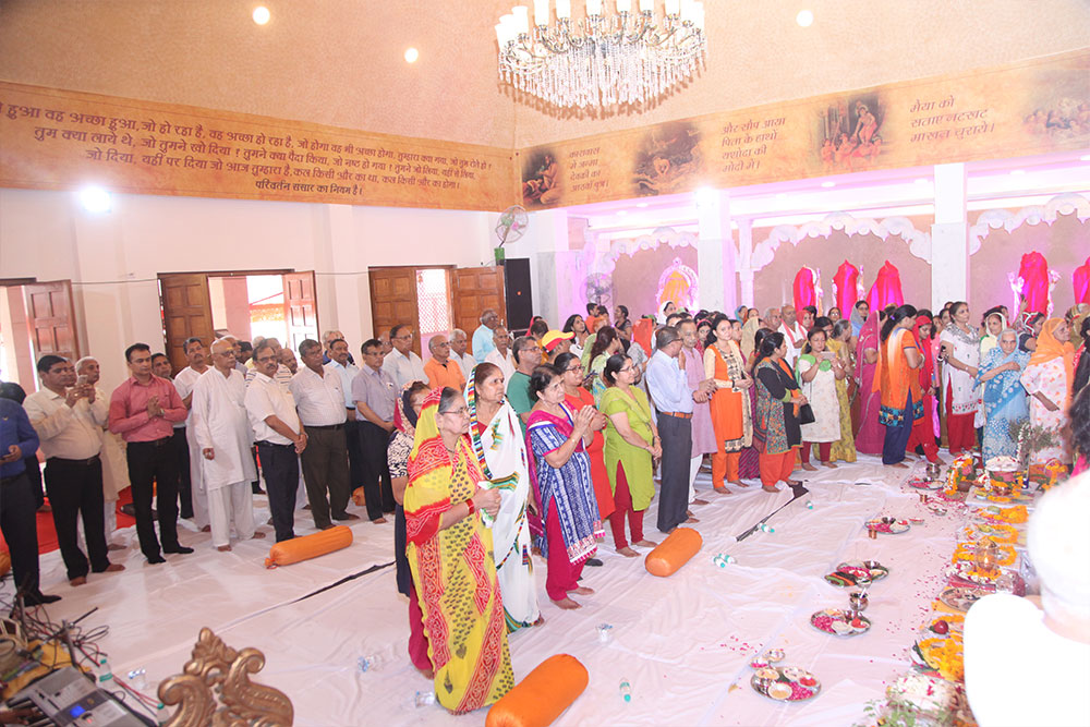 Inauguration of Hare Krishna Temple at Gaur City 2- 13-07-2018 