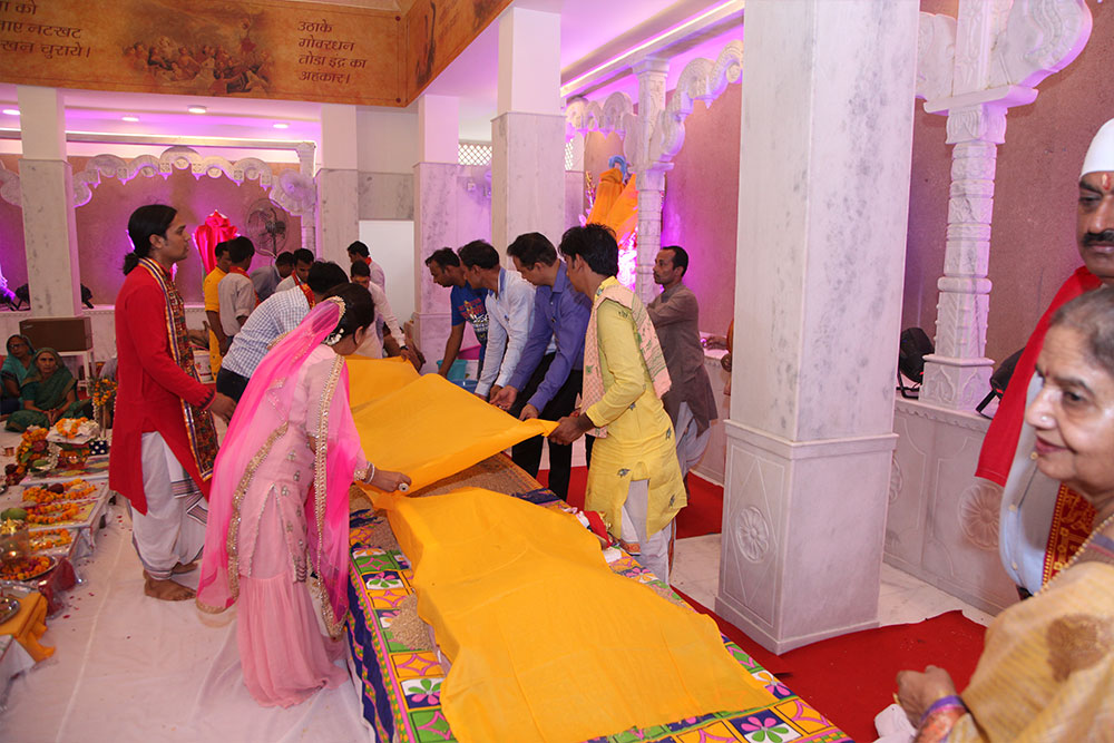 Inauguration of Hare Krishna Temple at Gaur City 2- (14-07-2018) 