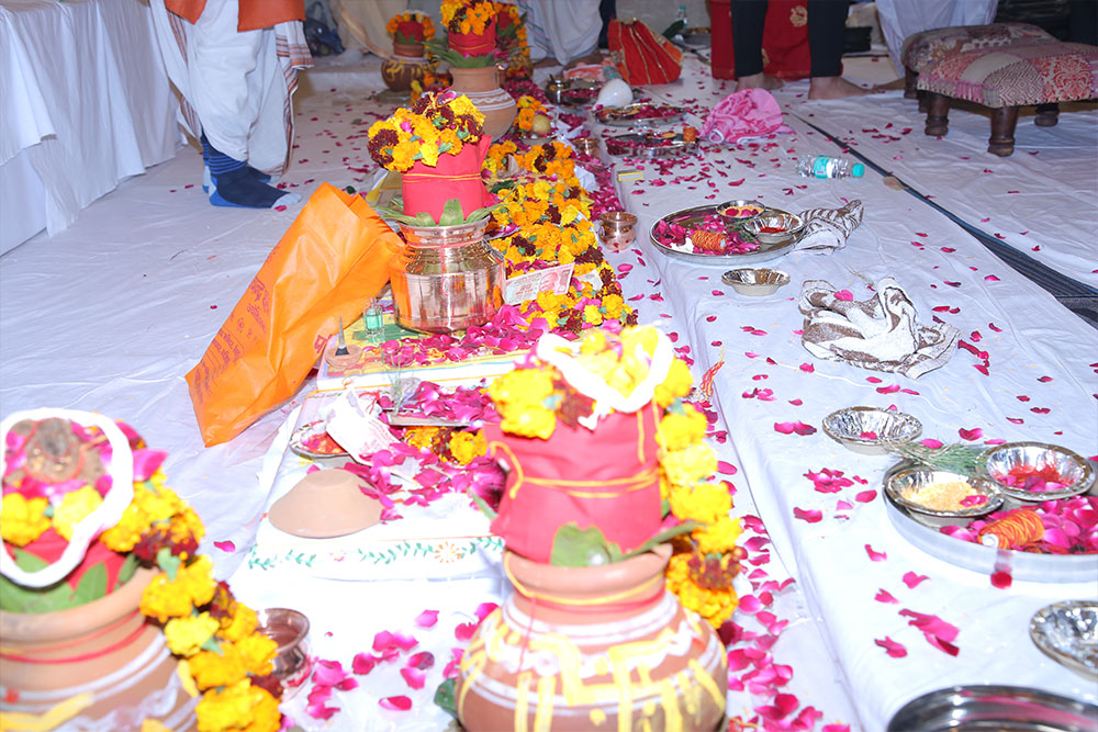 Inauguration of Shri Radha Krishna Temple at Gaur Sportswood.- 10-12-12 