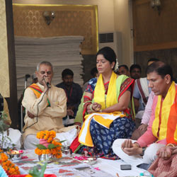 Inauguration of Shri Radha Krishna Temple at Gaur Atulyam - 05-09-2019