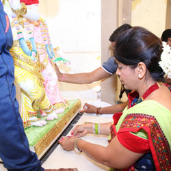 Inauguration of Shri Radha Krishna Temple at Gaur Atulyam - 05-09-2019