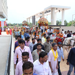 Inauguration of Shri Radha Krishna Temple at Gaur Atulyam - 06-09-2019