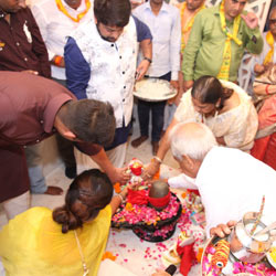 Inauguration of Shri Radha Krishna Temple at Gaur Atulyam - 06-09-2019