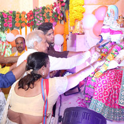 Inauguration of Shri Radha Krishna Temple at Gaur Atulyam - 06-09-2019