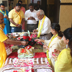 Inauguration of Shri Radha Krishna Temple at Gaur Atulyam - 06-09-2019