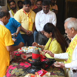 Inauguration of Shri Radha Krishna Temple at Gaur Atulyam - 06-09-2019